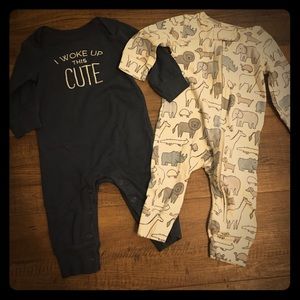 Carters Footless Sleepers